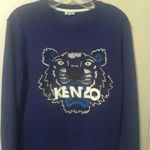 Kenzo Large Blue Sweater